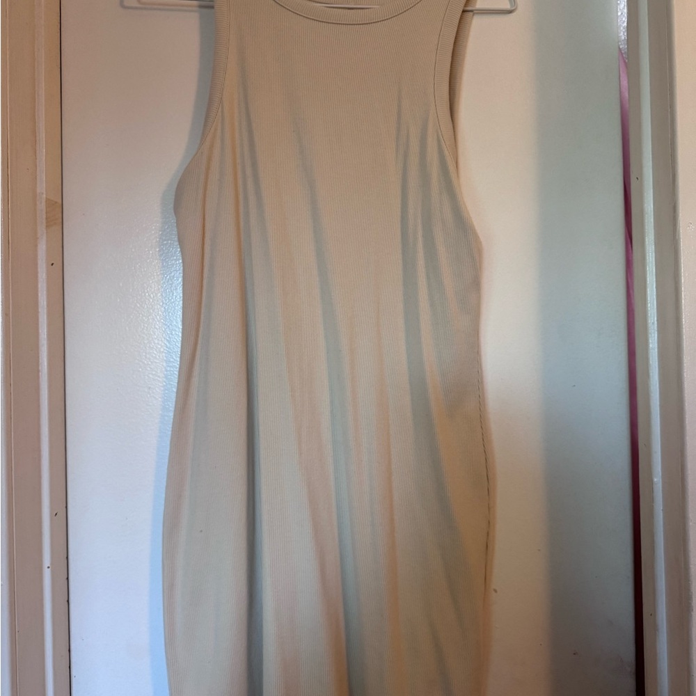a new day Cream Mini Dress